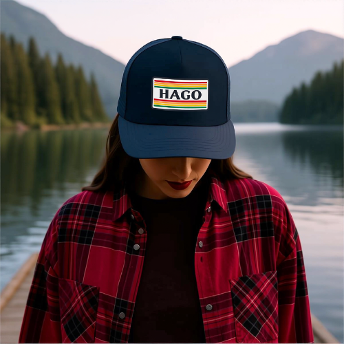 Retro Gives Me the Feels Flat Bill Trucker Hat | Mesh Snapback