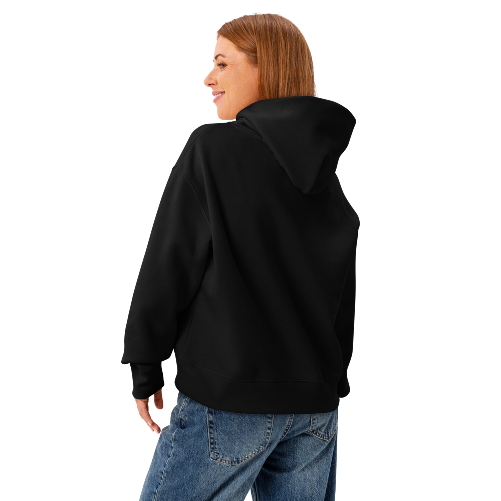 HAGO Wordmark Women's Relaxed Hoodie | Pullover Sweatshirt