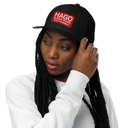 Work Hard Stay Humble Mesh Fitted Hat, Closed Back
