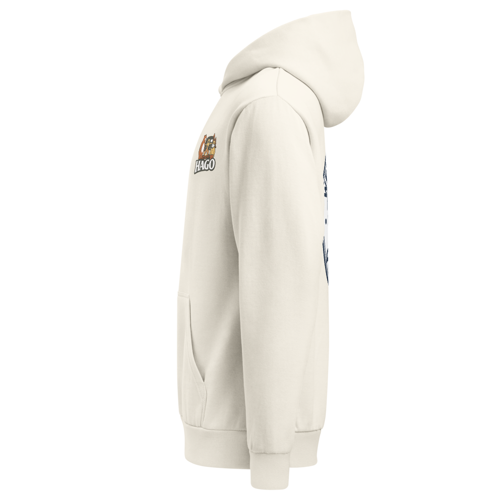 HAGO Camp Rules Hoodie | Urban Garment-Dyed Pullover Sweatshirt