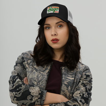 Sunset Retro HAGO Trucker Hat
