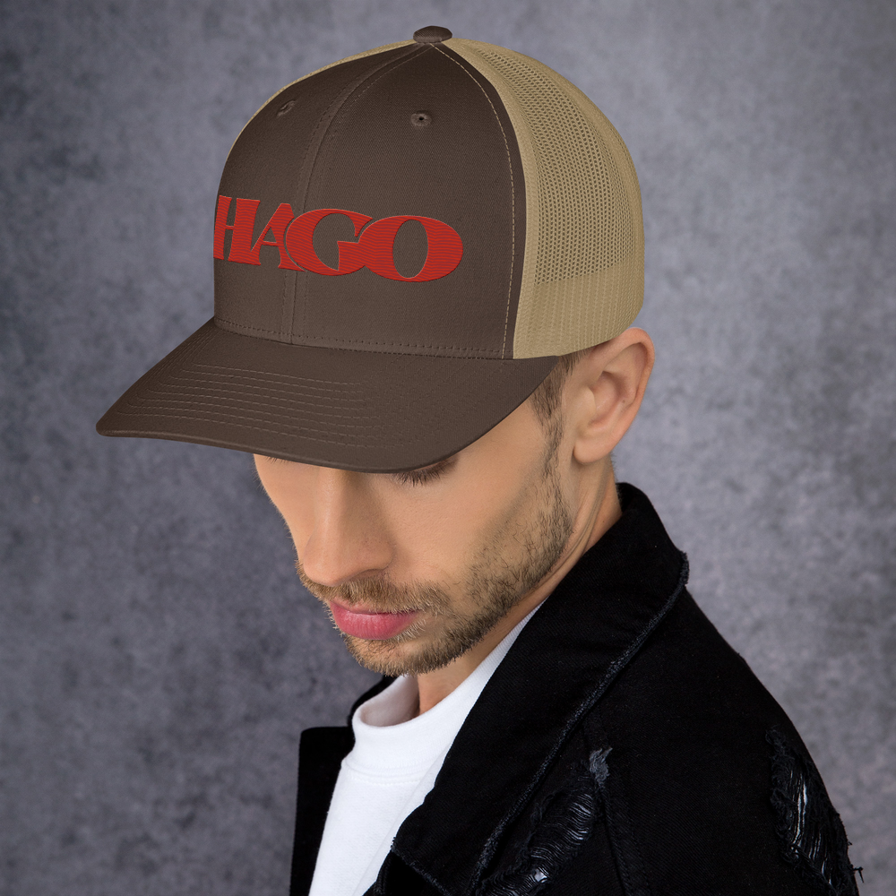HAGO Original Trucker Hat | Mesh Back Snapback Hat