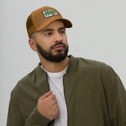 Sunset Retro HAGO Trucker Hat