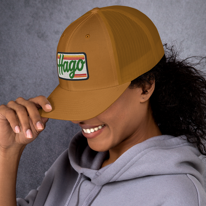 Sunset Retro HAGO Trucker Hat