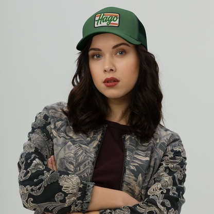 Sunset Retro HAGO Trucker Hat