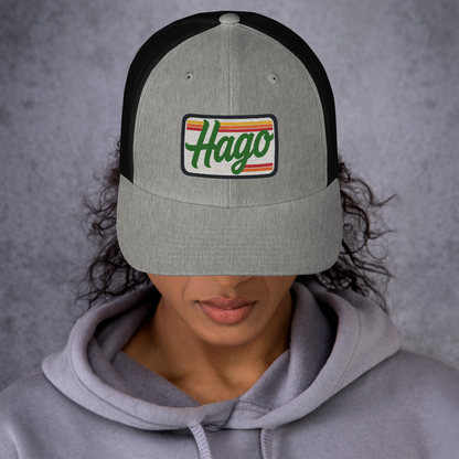 Sunset Retro HAGO Trucker Hat