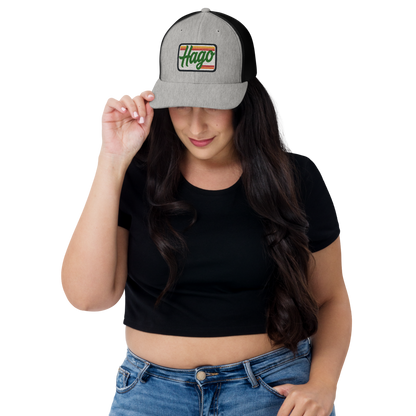 Sunset Retro HAGO Trucker Hat