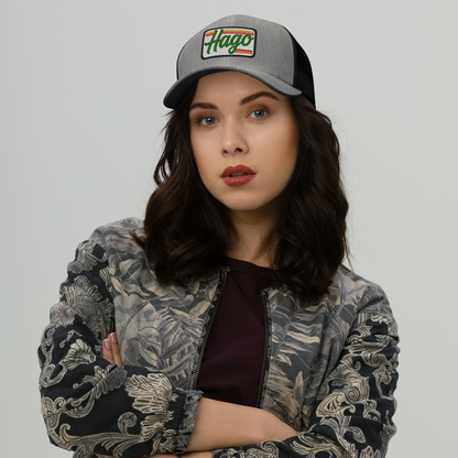 Sunset Retro HAGO Trucker Hat
