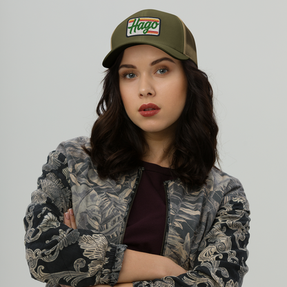Sunset Retro HAGO Trucker Hat