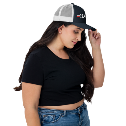 HAGO Americana Trucker Hat | Classic Six-Panel Mesh Snapback
