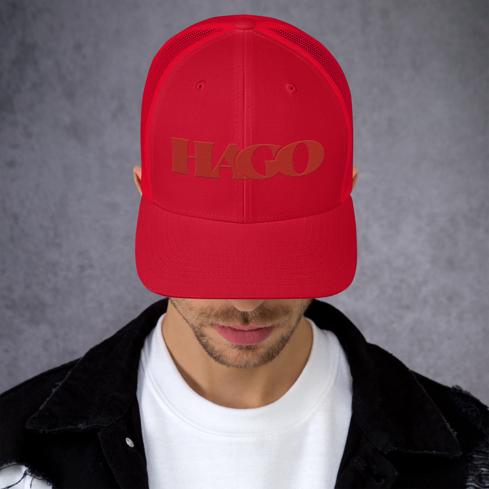HAGO Original Trucker Hat | Mesh Back Snapback Hat