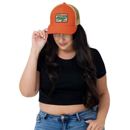Sunset Retro HAGO Trucker Hat