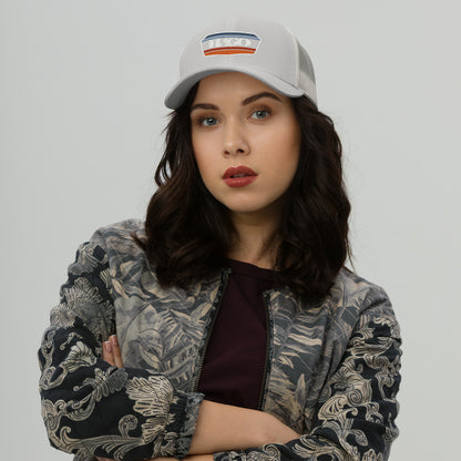 Vintage Americana Trucker Cap | Six-Panel Mesh Snapback Hat