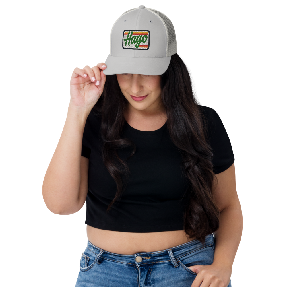 Sunset Retro HAGO Trucker Hat