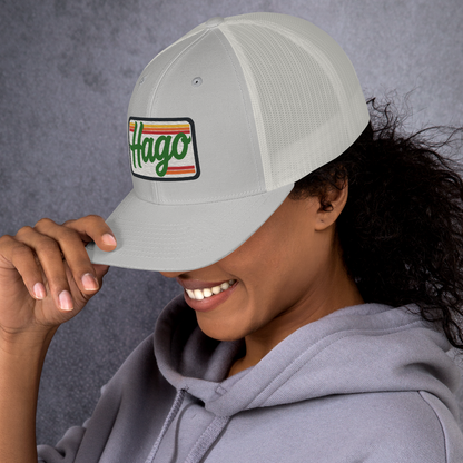 Sunset Retro HAGO Trucker Hat