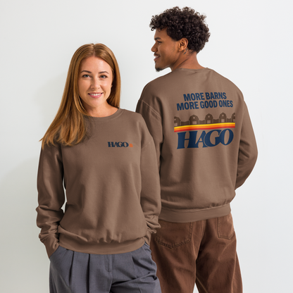 More Good Ones Come From Barns | Garment-Dyed Fleece Crewneck Sweatshirt