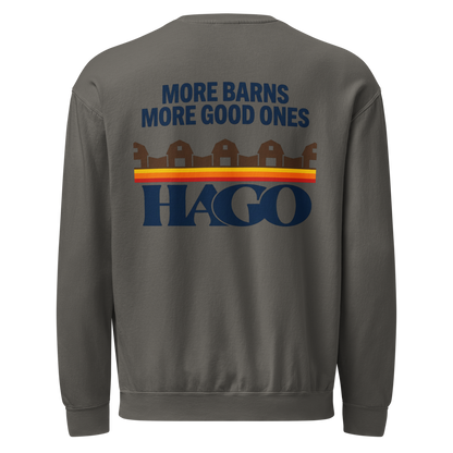 More Good Ones Come From Barns | Garment-Dyed Fleece Crewneck Sweatshirt