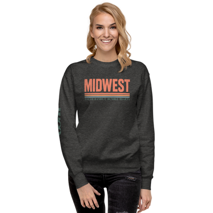 Midwest Rough & Humble Premium Sweatshirt | Unisex Pullover