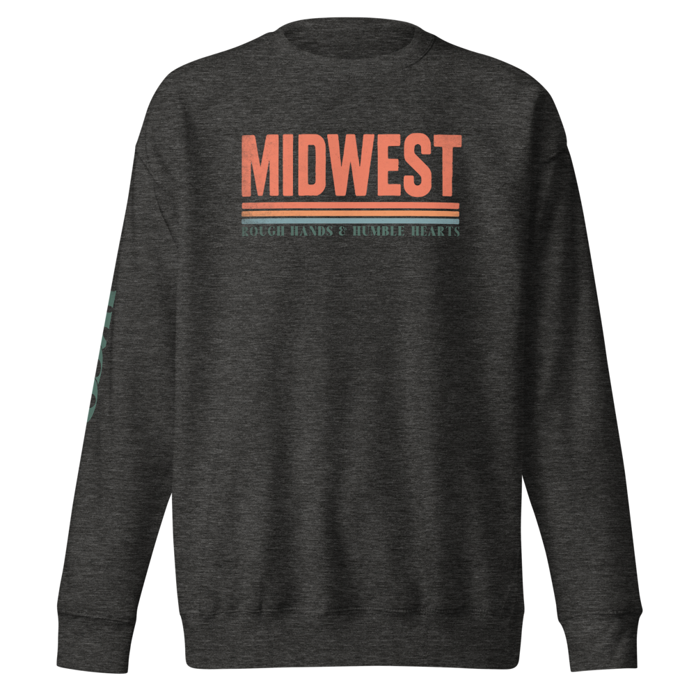Midwest Rough & Humble Premium Sweatshirt | Unisex Pullover