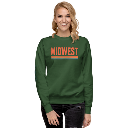 Midwest Rough & Humble Premium Sweatshirt | Unisex Pullover