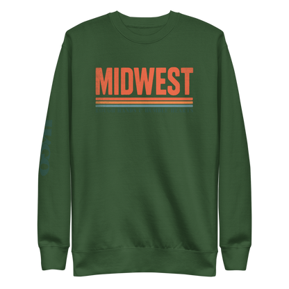 Midwest Rough & Humble Premium Sweatshirt | Unisex Pullover