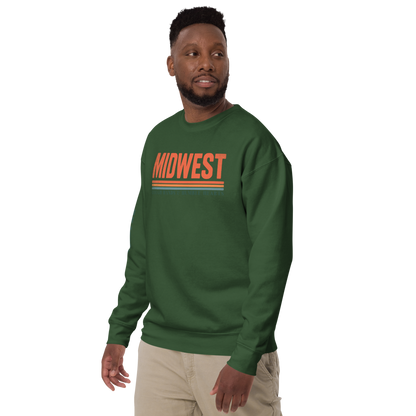 Midwest Rough & Humble Premium Sweatshirt | Unisex Pullover